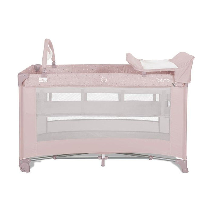 Бебешка кошара на 2 нива Lorelli - Torino Plus, Pink