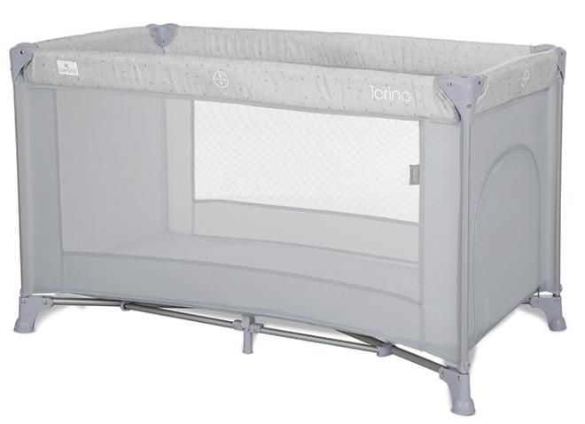 Бебешка кошара на 1 ниво Lorelli - Torino, Grey