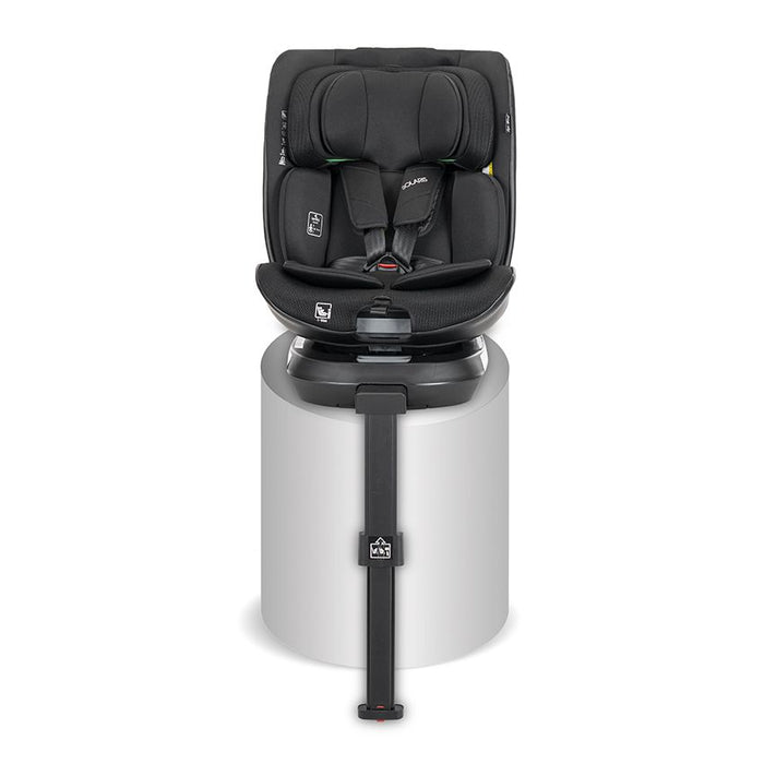 Стол за кола Lorelli Premium - Solaris, 360°, с IsoFix, i-Size, 40-150 cm, Black