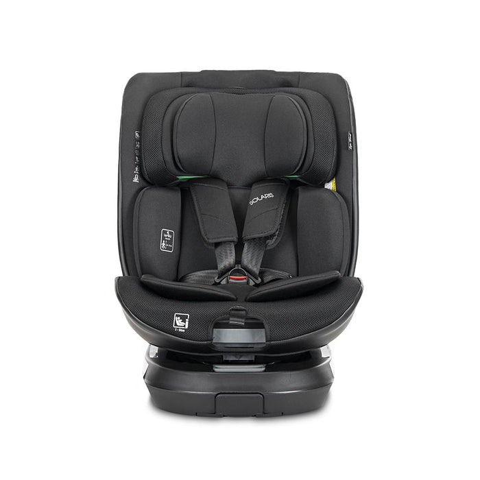 Стол за кола Lorelli Premium - Solaris, 360°, с IsoFix, i-Size, 40-150 cm, Black