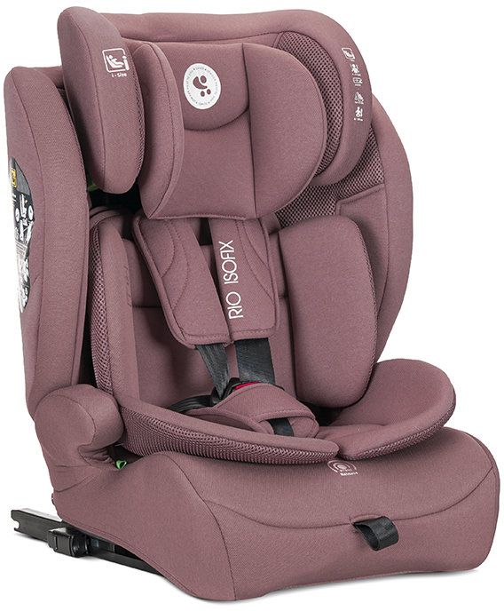Стол за кола Lorelli - Rio, IsoFix, i-Size, 76-150 cm, Pink