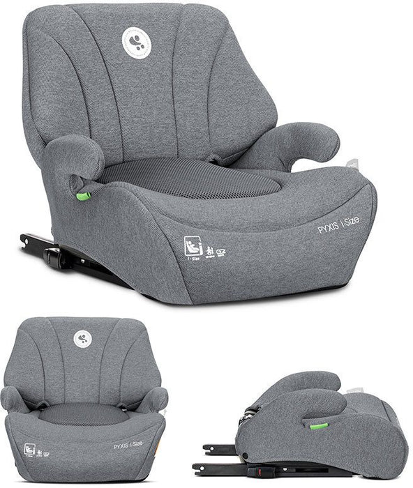 Стол за кола Lorelli Premium - Pyxis, i-Size, IsoFix, 125-150 cm, Grey