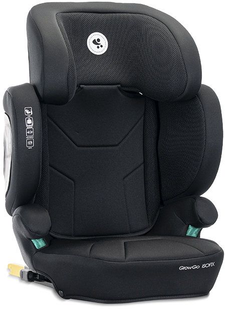 Сгъваем стол за кола Lorelli Premium - Growgo, с IsoFix, i-Size, 100-150 cm, Black