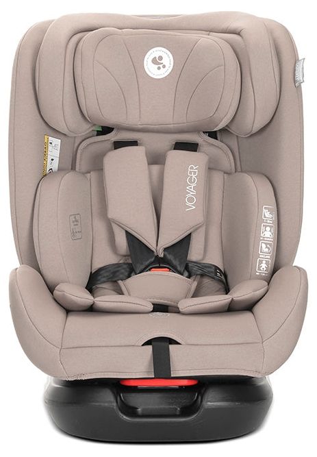 Стол за кола Lorelli - Voyager, i-Size, 40-150 cm, Beige