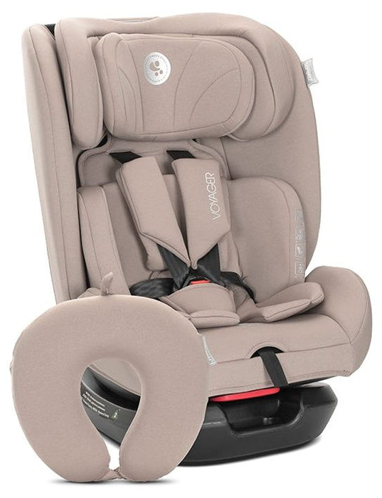 Стол за кола Lorelli - Voyager, i-Size, 40-150 cm, Beige