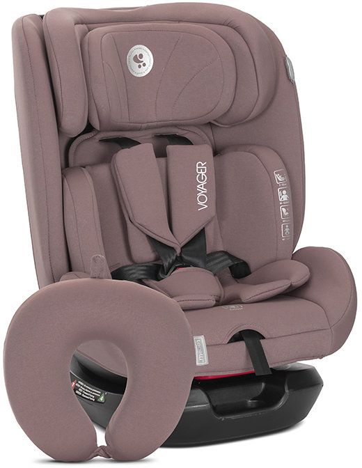 Стол за кола Lorelli - Voyager, i-Size, 40-150 cm, розов