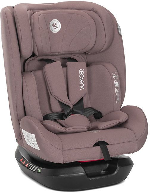 Стол за кола Lorelli - Voyager, i-Size, 40-150 cm, розов