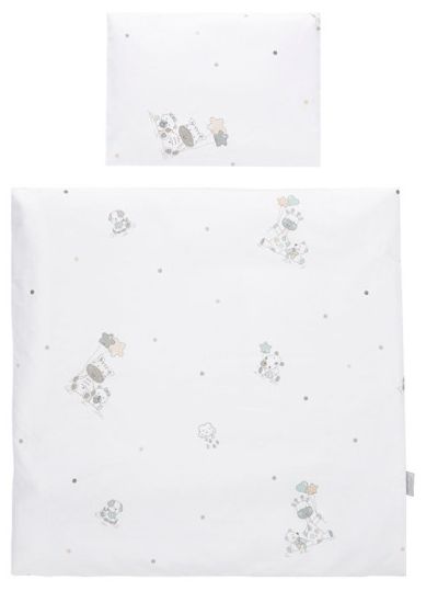 Спален комплект за кошари Lorelli - Eva, 5 части, Giraffe