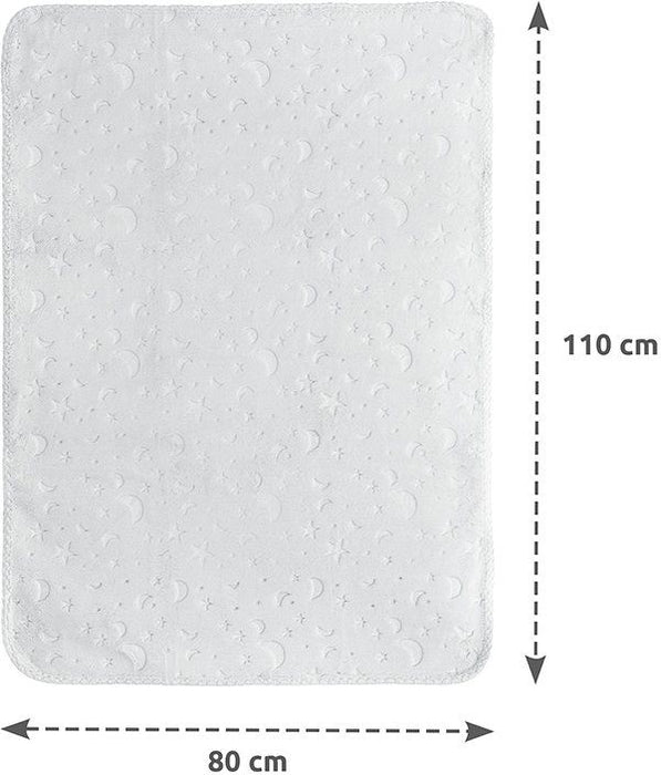 Бебешко одеяло Lorelli - Twinkle, 80 х 110 cm, сиво