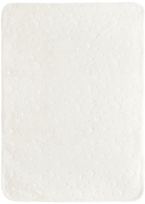 Бебешко одеяло Lorelli - Twinkle, 80 х 110 cm, екрю