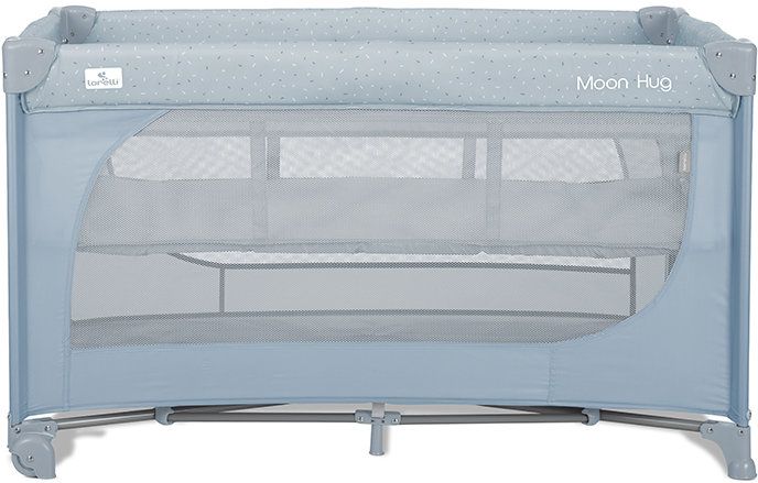 Бебешка кошара на 2 нива Lorelli - Moon Hug, Blue