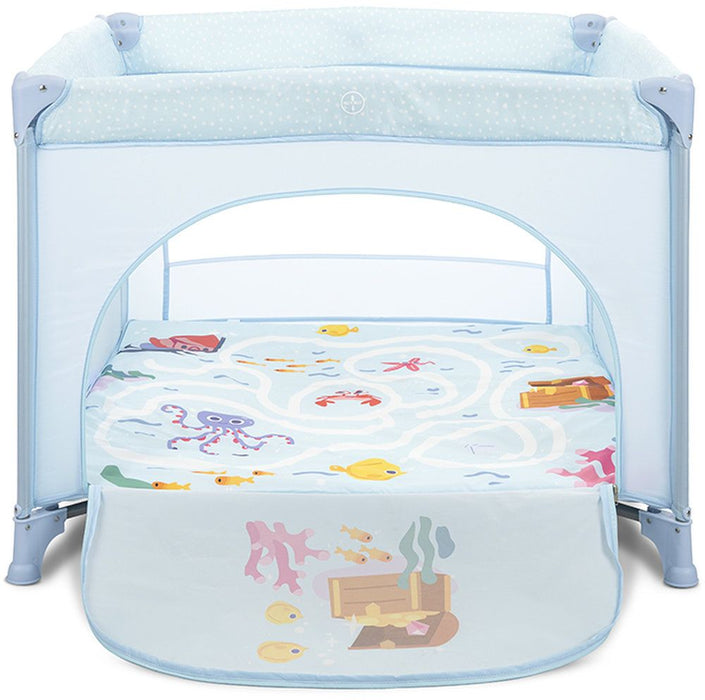 Бебешка кошара за игра Lorelli - Play and Relax, Airy Blue Sea, синя