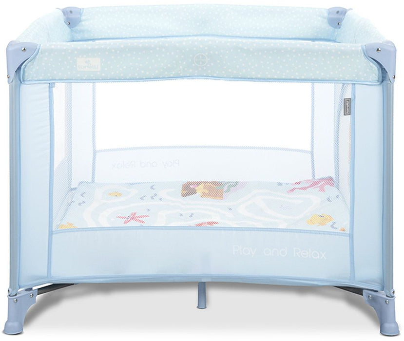 Бебешка кошара за игра Lorelli - Play and Relax, Airy Blue Sea, синя