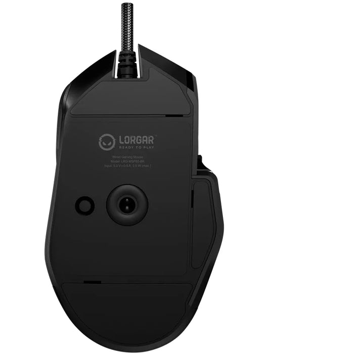 Мишка LORGAR MSP80 BLACK LRG-MSP80-BK