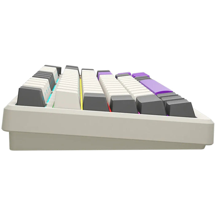 Безжична Клавиатура LORGAR KBP7075W BEIGE, GRAY, PURPLE LRG-KBP7075W-RT-US