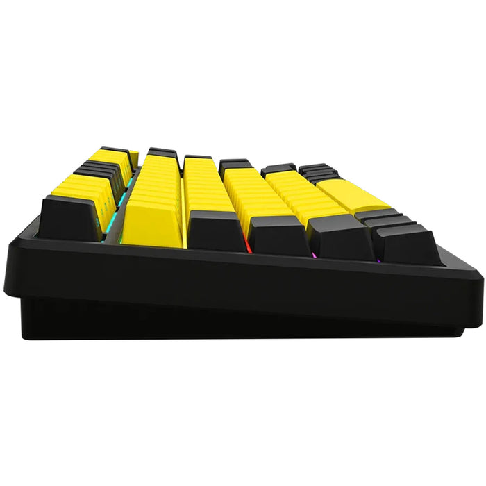 Безжична Клавиатура LORGAR KBP7075W BLACK YELLOW LRG-KBP7075W-YL-US