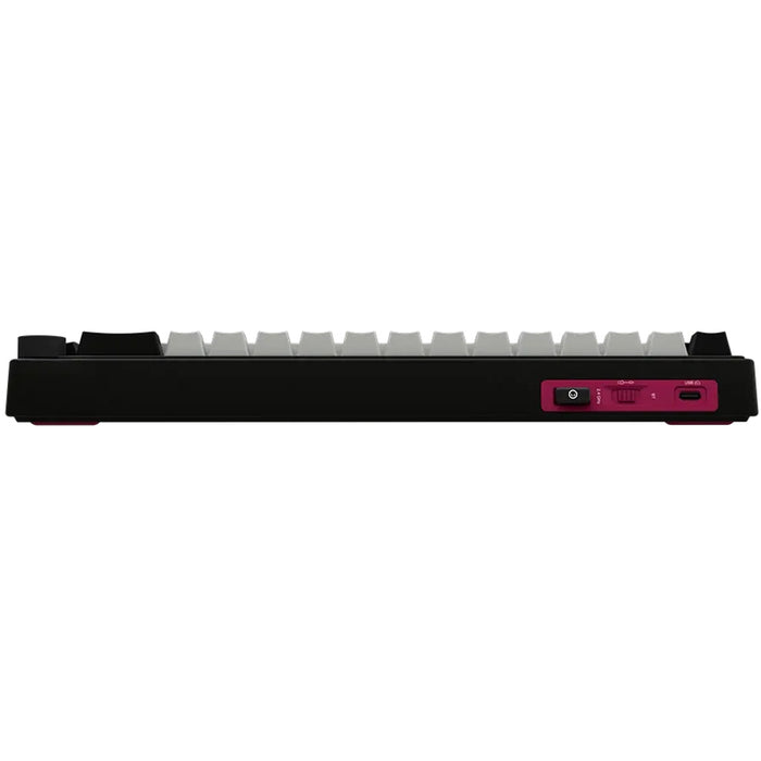 Безжична Клавиатура LORGAR KBP70MW BLACK WHITE PINK LRG-KBP70MW-BK-US