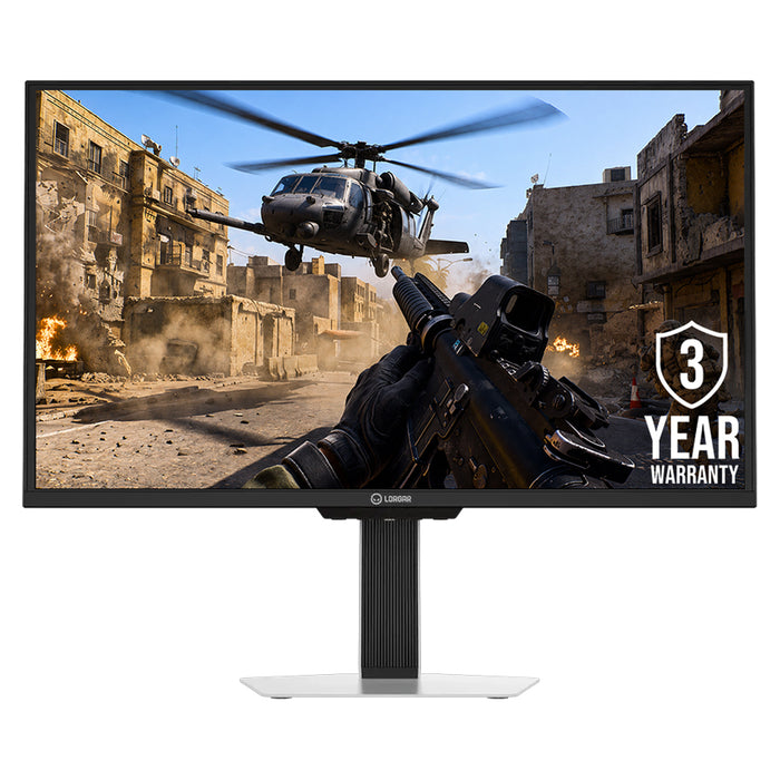 Монитор LORGAR PRO 25LP1 0.282 мм, 178°/178°, IPS, 24.5 ", 62.2 см, 1920x1080, 400.00 Hz, 1.00 ms, HDMI, DisplayPort, WHITE