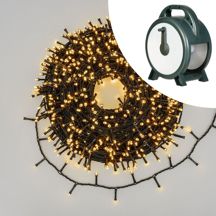 КОЛЕДНО ОСВЕТЛЕНИЕ ГИРЛЯНД 6000СМ 1500LED WW LOTTI