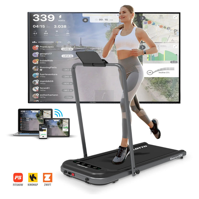 Пътека LOTTOFITNESS EASYRUN 200 СИСТЕМА ЕЛЕКТРИЧЕСКА, 1-10 КМ/Ч