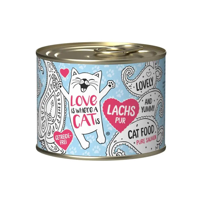 LOVE IS WHERE A CAT IS® Salmon - мокра храна за котки