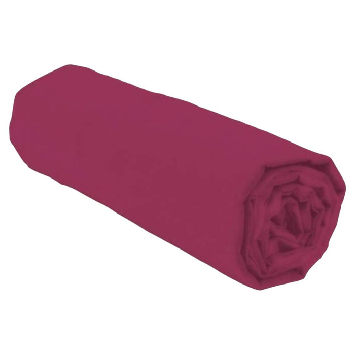 Регулируем чаршаф с ластик Lovely Home LH71613 Фуксия Rose 90 x 190 + 30 cm