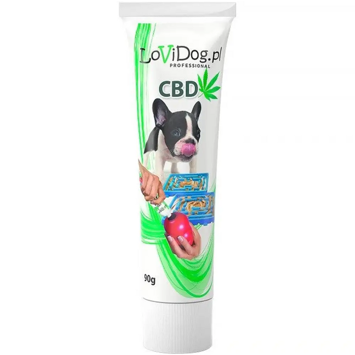 LOVIDOG Функционална паста с CBD - лакомство за кучета - 90