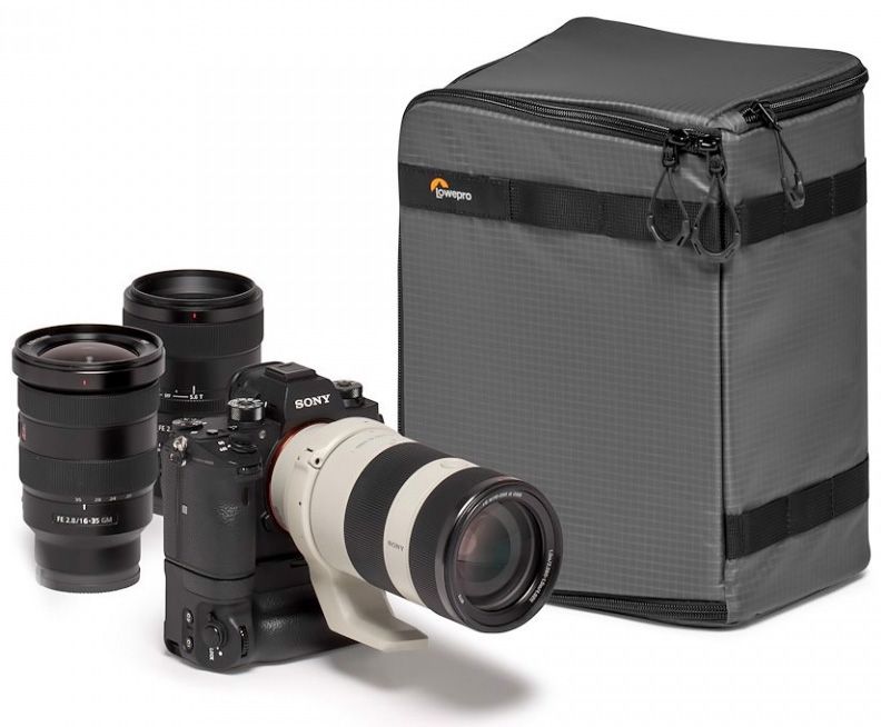 Чанта за фотоапарат Lowepro - GearUp PRO XL II, сивa