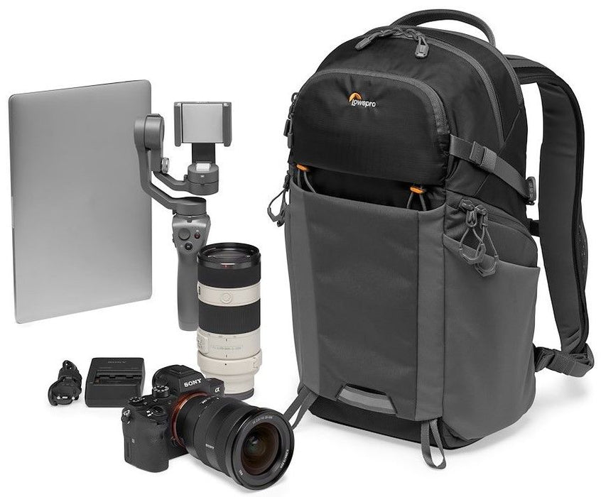 Раница Lowepro - Photo Active BP 200 AW, 16l, черна/сива