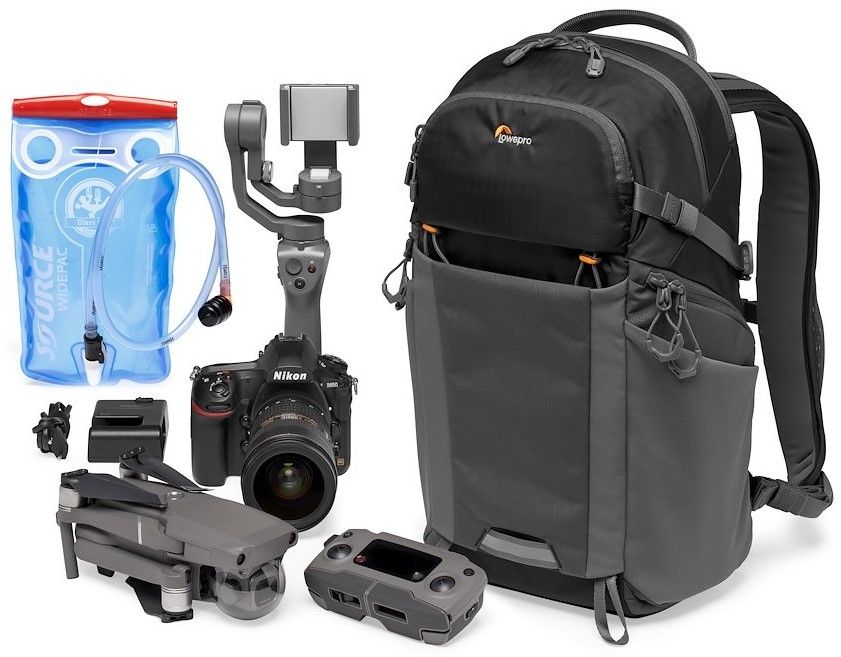 Раница Lowepro - Photo Active BP 200 AW, 16l, черна/сива