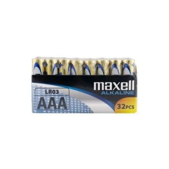 LR03 Алкални батерии Maxell AAA (32 Части) (16 броя)