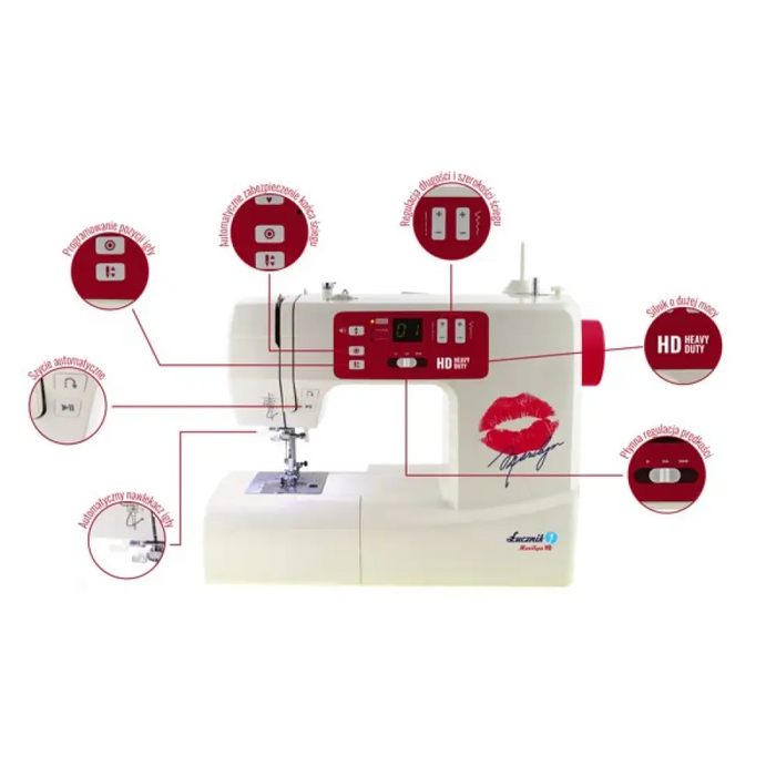 Łucznik Marilyn 2018 HD Автоматична шевна машина
