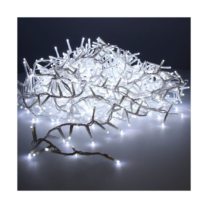 Гирлянда от LED Светлини Lumineo Бял 16 m 21 m