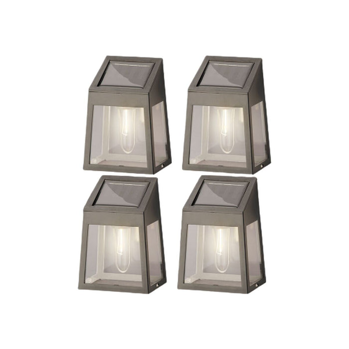 Аплик за стена Lumineo 898174 5 Lm Слънчев LED Светлина (4 броя)