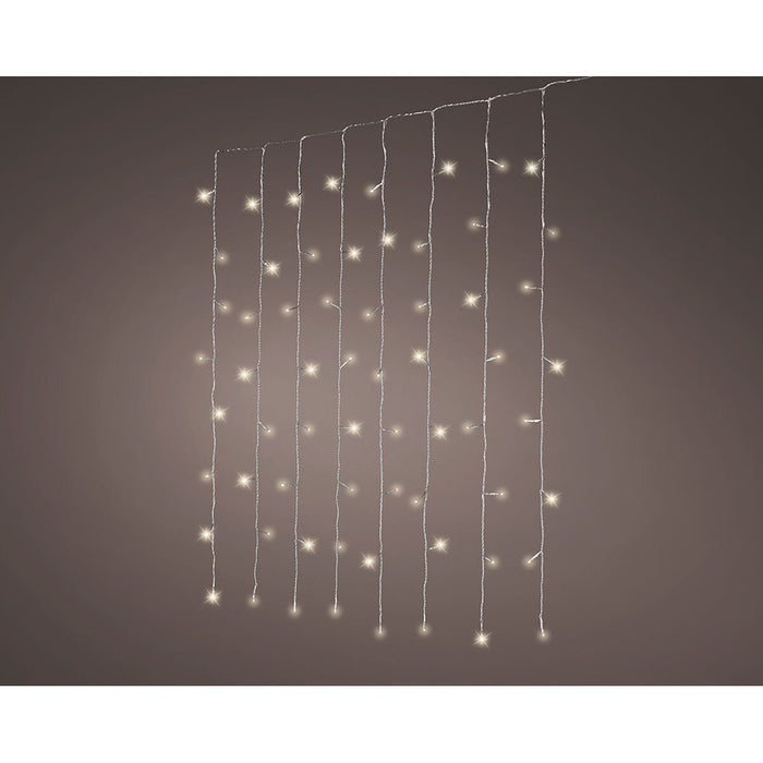 LED Светлинна Завеса Lumineo Топло Бяло