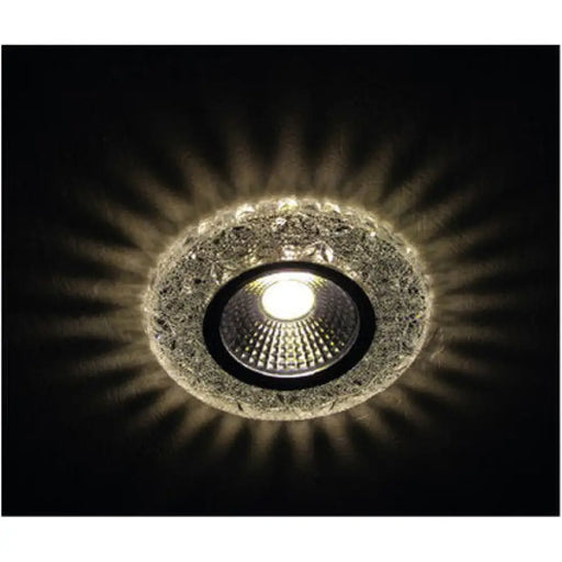 ЛУНА СТЪКЛО GU5,3 ВГРАД. LED РИНГ MAX50W VITO PALACE-11