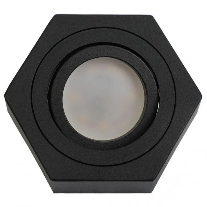 ЛУНА ЗА ВГРАЖДАНЕ GU10 30MM ЧЕРНА LIGHTEX NANO