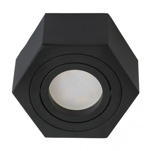 ЛУНА ЗА ВГРАЖДАНЕ GU10 50MM ЧЕРНА LIGHTEX NANO