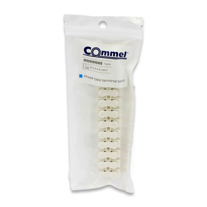 ЛУСТЕР КЛЕМА 0.5-2.5ММ2 БЕЗВИНТОВ COMMEL