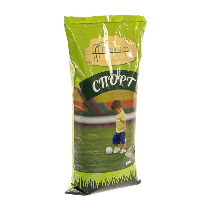 ТРЕВНА СМЕСКА ЗА СПОРТНИ ТЕРЕНИ 1KG, 40M² LUX GRASS