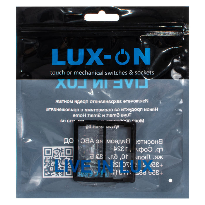 МОНТАЖНА РАМКА ЗА 1/2 МОДУЛИ LUXON