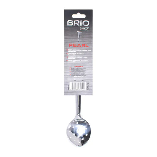 ЛЪЖИЦА ЗА СЕРВИРАНЕ РЕШЕТЪЧНА 33 СМ BRIO INOX PEARL