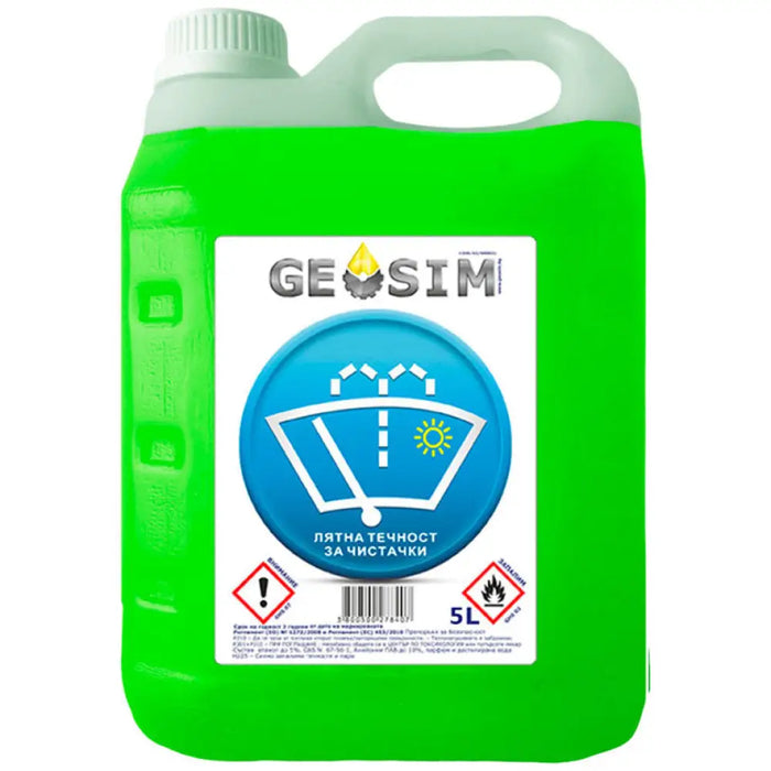 ЛЯТНА ТЕЧНОСТ ЗА ЧИСТАЧКИ ГОТОВА 5L GEOSIM