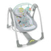 Люлеещ се стол Ingenuity Compact Swing - Hugs & Hoots Бял