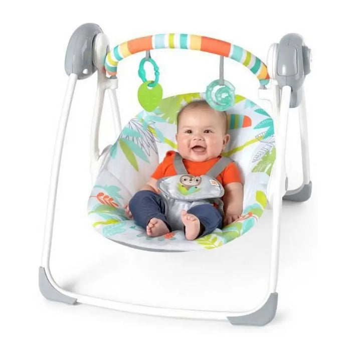 Люлеещ се стол Ingenuity Compact portable swing Многоцветен