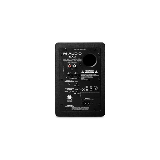 M-AUDIO BX3 високоговорител Черен Жичен 50 W