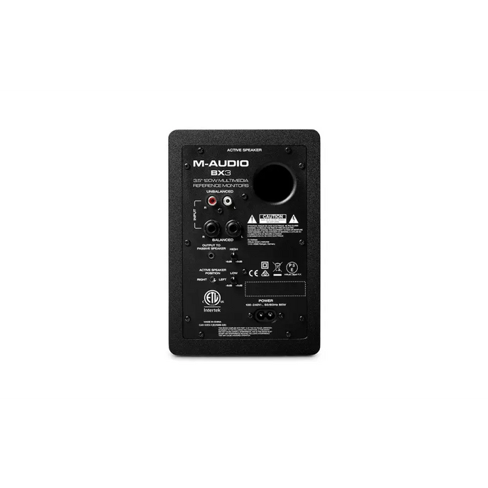 M-AUDIO BX3 високоговорител Черен Жичен 50 W