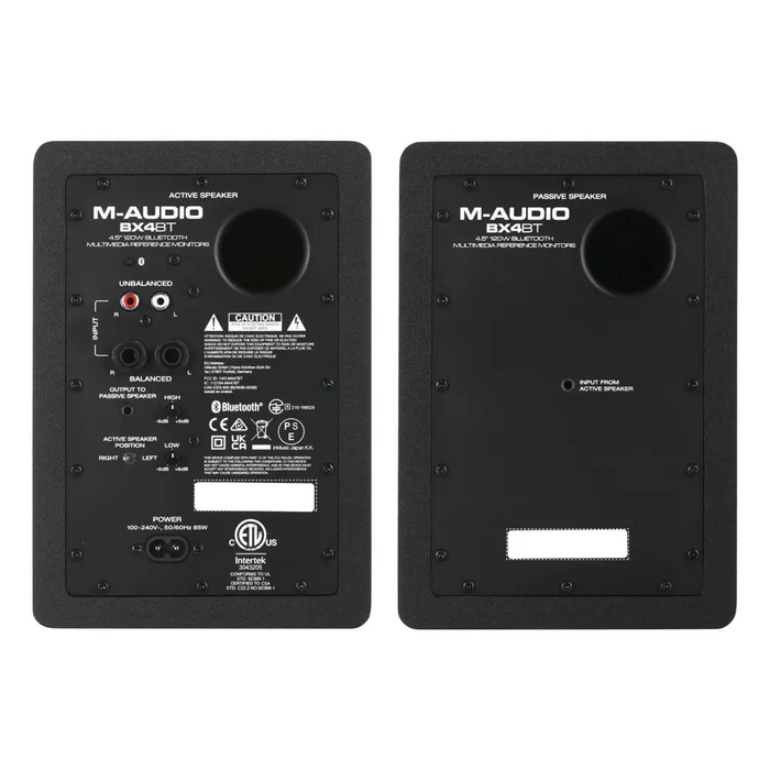 M-AUDIO BX4 BT 2x високоговорител Черен кабелен + Bluetooth