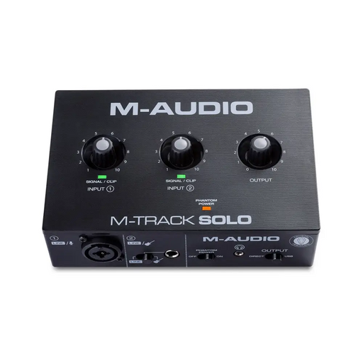 M-AUDIO M-Track Solo USB Аудио интерфейс Кристален