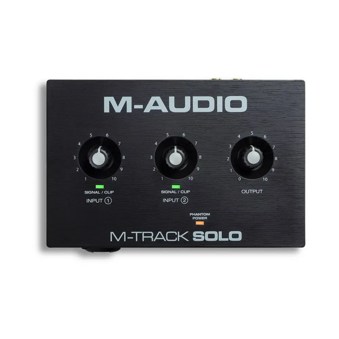 M-AUDIO M-Track Solo USB Аудио интерфейс Кристален